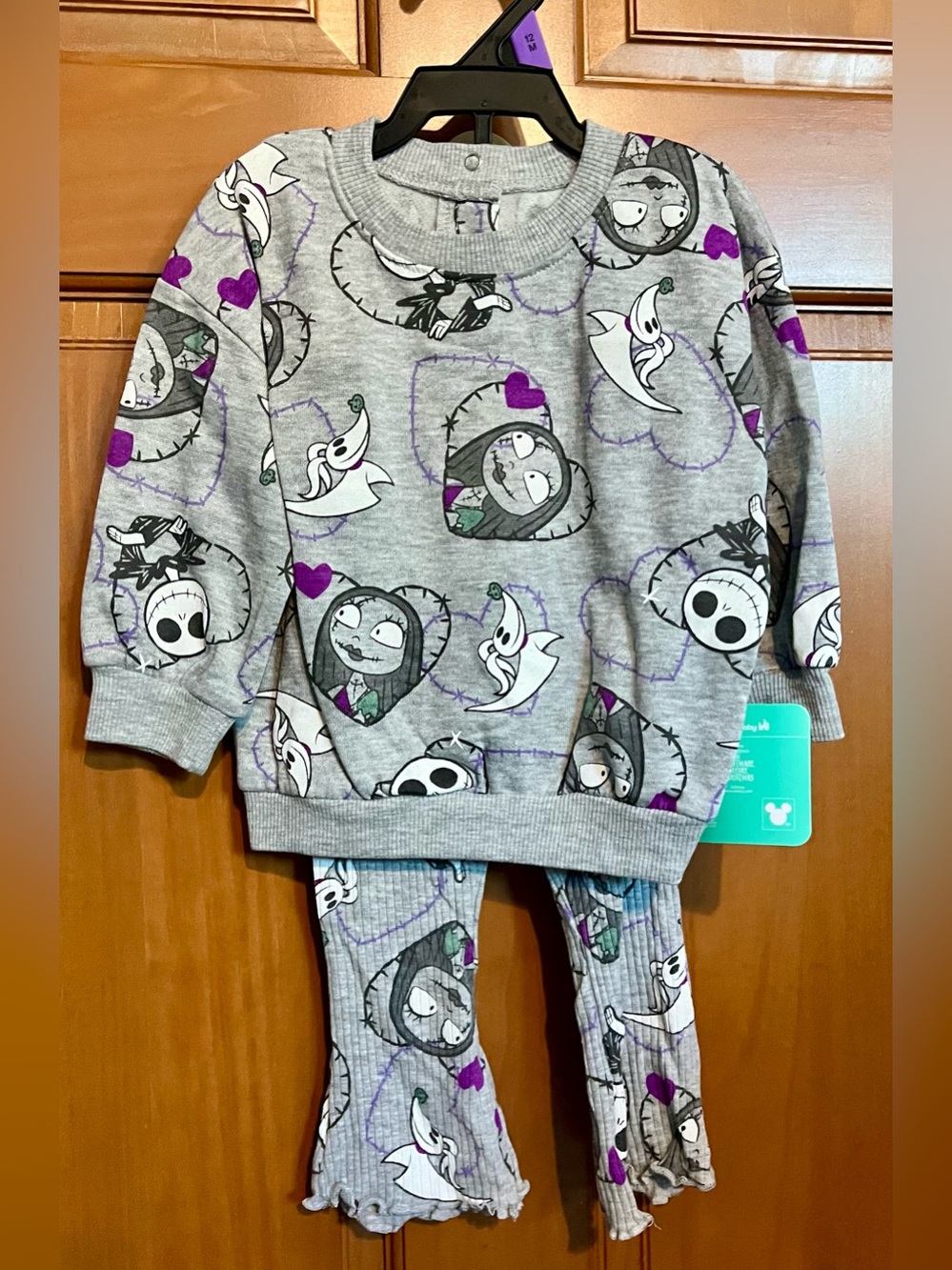 Disney The Nightmare Before Christmas Girls 2 Pc Set